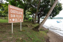 Stranden vid Castillo de San Felipe de Lara, San Felipe de Lara.