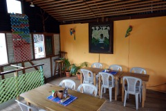 Lunch på en mysig liten restaurang i San Felipe de Lara.