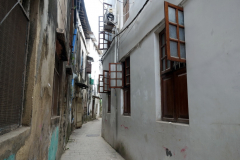 Smal gränd i Stone Town (Zanzibar Town), Unguja.