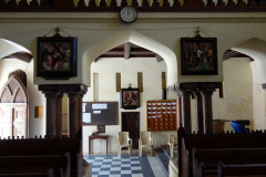 Anglican Cathedral byggd på platsen för slavmarknaden, Stone Town (Zanzibar Town), Unguja.