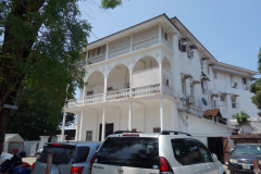 Vacker arkitektur i Stone Town (Zanzibar Town), Unguja.