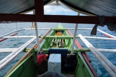 Ombord på Jessa på väg till Sambawan island.