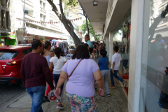 Gatuscen i centrala Santa Marta.