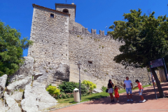 Del av fort Guaita, San Marino.