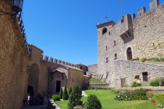 Del av fort Guaita, San Marino.