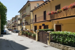 Gatuscen i centrala San Marino.