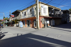 Gatuscen i San Pedro, Ambergris Caye.