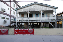 Gatuscen i San Pedro, Ambergris Caye.