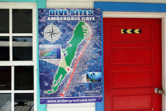 Ambergris Divers högkvarter, San Pedro.