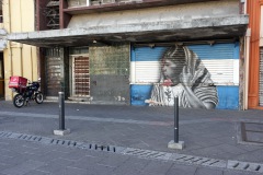 Väggmålning, Centro Histórico, San Salvador.