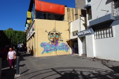 Väggmålning, Centro Histórico, San Salvador.