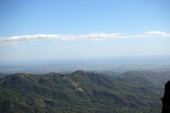 Utsikten från Puerta del Diablo, Panchimalco, San Salvador.