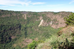 Del av kratern, Parque Nacional El Boquerón, Volcán San Salvador.