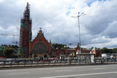 Centralstationen under renovering, Gdańsk.