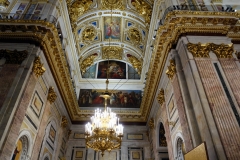 Interiören i  St. Isaac’s Cathedral, Sankt Petersburg.