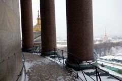 Kolonnaden, St. Isaac’s Cathedral, Sankt Petersburg.