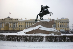 Bronsryttaren, Sankt Petersburg.