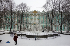 Del av Vinterpalatset, Sankt Petersburg.
