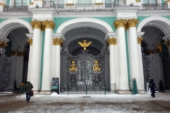 Huvudentrén till Vinterpalatset, Sankt Petersburg.