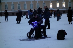Rock 'n' roll på Palatstorget, Sankt Petersburg.,