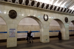 Metro Art, Sankt Petersburg.