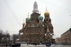 Uppståndelsekyrkan, Sankt Petersburg.