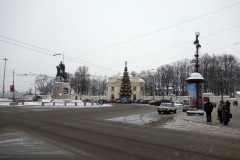 Monument to Alexander Nevsky, Alexander Nevsky Square, Sankt Petersburg.
