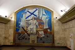 Metro Art, Sankt Petersburg.