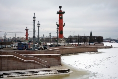 Rostral Columns, Strelka, Sankt Petersburg.