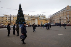 Sennaya Square, Sankt Petersburg.