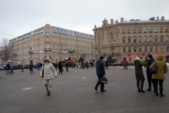 Sennaya Square, Sankt Petersburg.