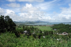 Utsikten över Tacloban från Cavalry Hill.