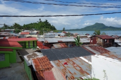 Utsikten från Yolanda Memorial, Barangay Anibong, Tacloban.