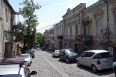 Arkitekturen i gamla Tbilisi.