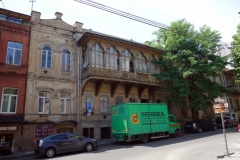 Arkitekturen i gamla Tbilisi.