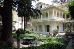 The Writers' House, Tbilisi. Ett av de allra charmigaste husen i staden.