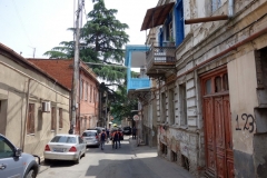 Arkitekturen i gamla Tbilisi.