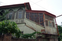 Detta fantastiska hus finns på Betlemi Street, Tbilisi.