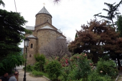 Metekhi St. Virgin Church, Tbilisi.