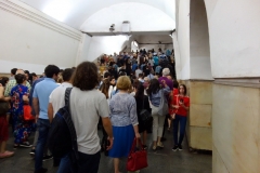 Tunnelbanestation i Tbilisi.