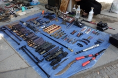 Dry Bridge Flea Market, Tbilisi.