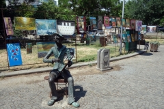 Dry Bridge Flea Market, Tbilisi.