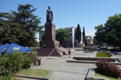 Shota Rustaveli-statyn, Tbilisi.