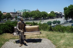 Ronald Reagan, Rike Park, Tbilisi.