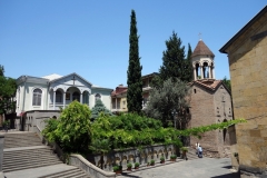 Arkitekturen vid Sioni Cathedral, Tbilisi.