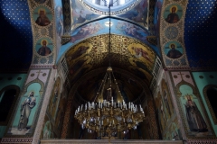 Interiören i Sioni Cathedral, Tbilisi.
