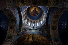 Interiören i Sioni Cathedral, Tbilisi.