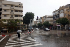 Gatuscen i centrala Tel Aviv.