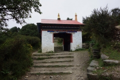 Detta visade sig vara entrén till Tengboche. Äntligen framme!
