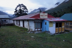 The Gomba Lodge, Mitt boende i Tengboche.